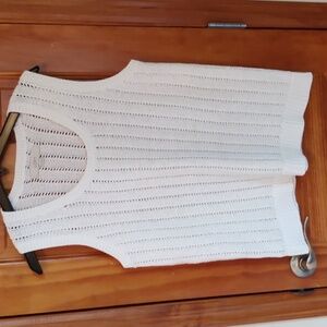 Loft knit sleeveless top